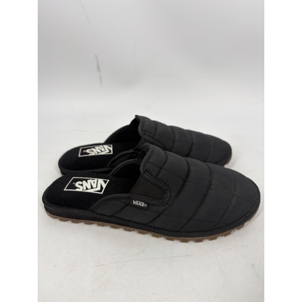 Vans MTE Mountain Mule Skate Sneakers Shoes Slippers Black Quilted Size 6 Mens